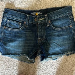 Lucky jean shorts